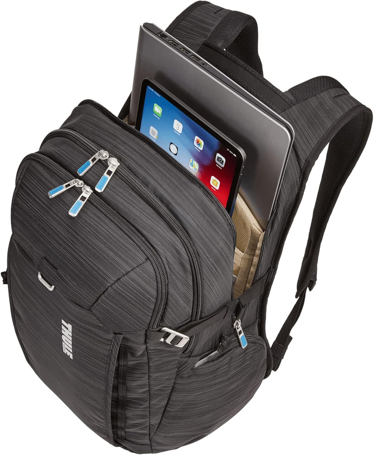 Thule Construct Backpack - School, Work & Travel - Padded Laptop Sleeve - Internal Organizational Quick Access Front Pocket