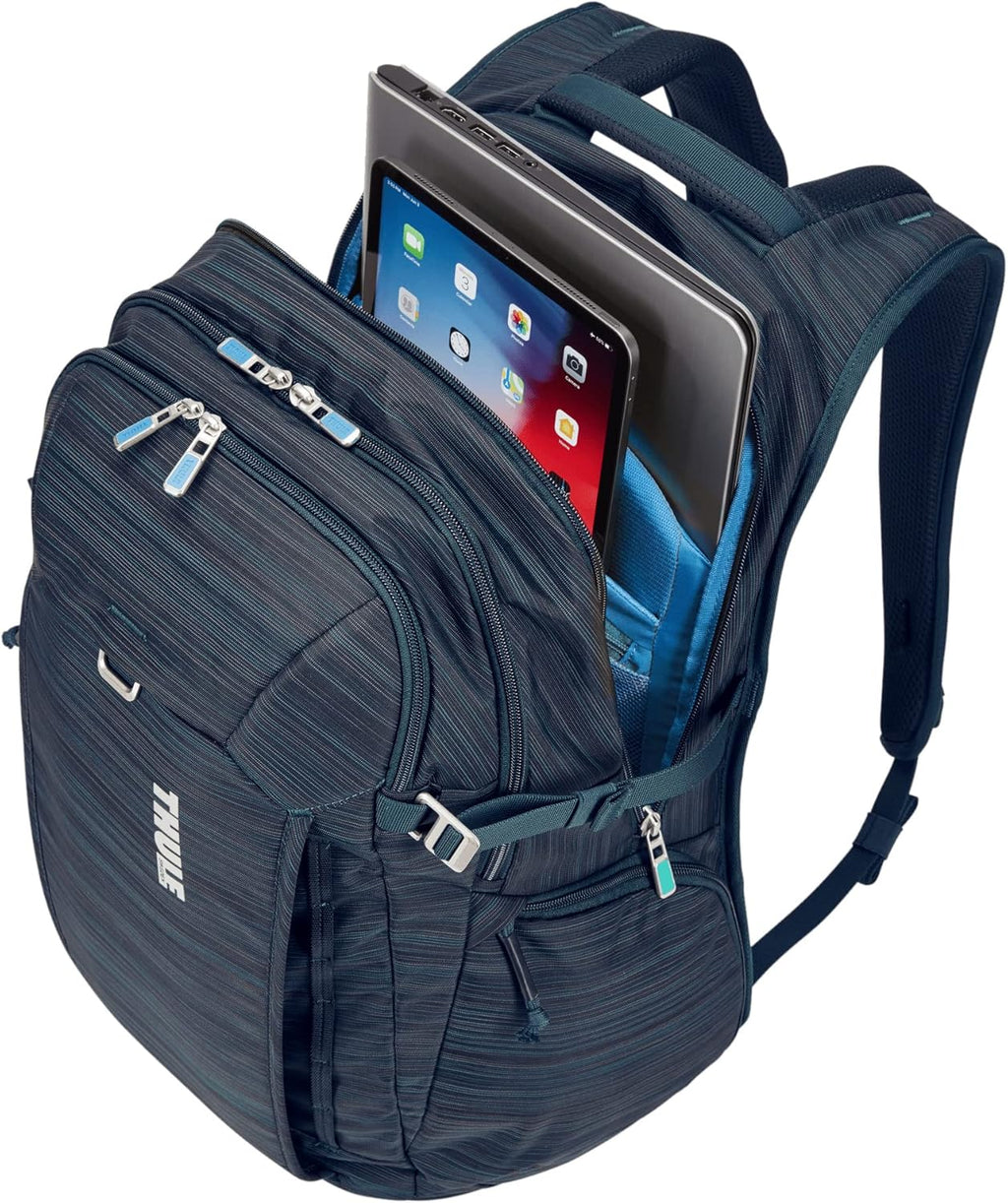 Thule Construct Backpack - School, Work & Travel - Padded Laptop Sleeve - Internal Organizational Quick Access Front Pocket