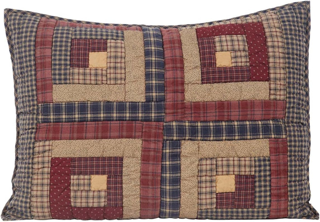 VHC Brands Millsboro 3 Piece Quilt Set (1 Twin Quilt, 2 Standard Shams)