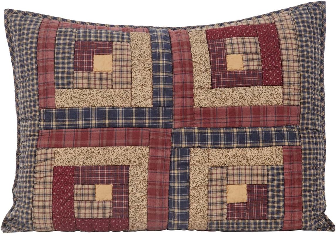 VHC Brands Millsboro 3 Piece Quilt Set (1 Twin Quilt, 2 Standard Shams)