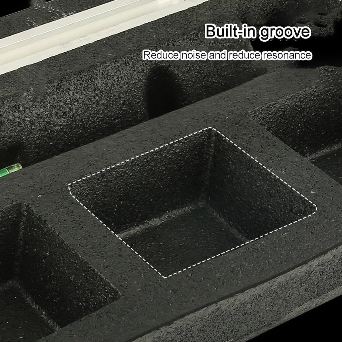 Floor Mounting Base Pad Kit, Universal Rubber Anti-Vibration Mini Split Pad, for Air Conditioners Condensers Heat Pump System(45cm/18in)