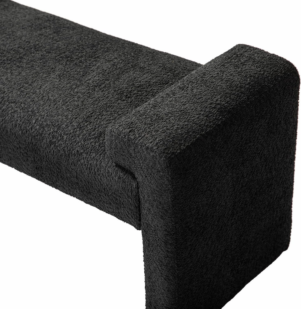 Generic Upholstered Bench Black
