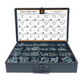 1275 Pieces, Grade 5 Bolt & Nut Drawer Assortment Kit, Hex Head Cap Screws, Hex Nuts, SAE Flat & Lock Washers, 1/4, 5/16, 3/8, 1/2 inch