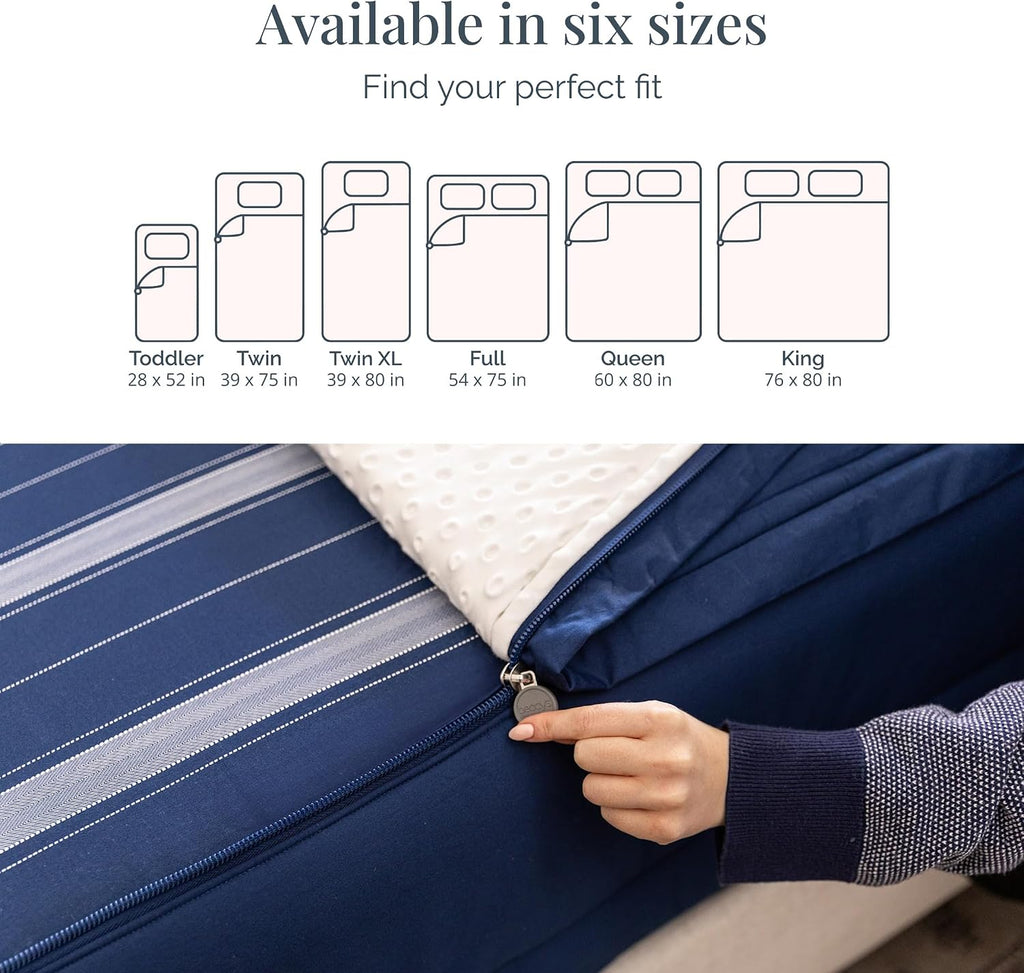 Beddy's All in One Bed in a Bag Zipper Bedding Set, Bottom Sheet, Cuddle Blanket, Comforter, Pillowcase(s) & Sham(s), Minky Interior Sheets with Comforter, Zip Bedding for Dorms, Bunks, Kids & Adults