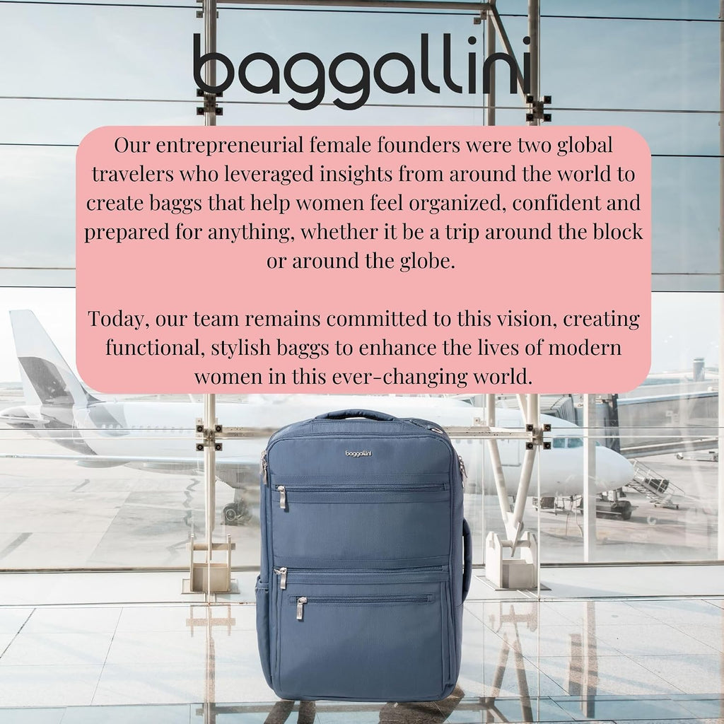 Baggallini Modern Convertible Travel Backpack