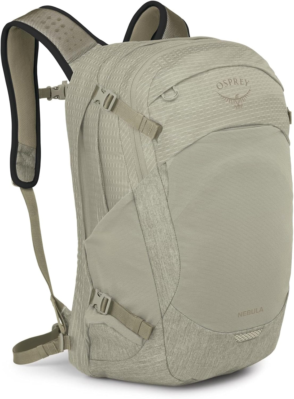 Osprey Nebula Commuter Backpack - Everyday Bag with Laptop Sleeve and Bottle Pockets, Sandy Grey/Olive Tan Heather