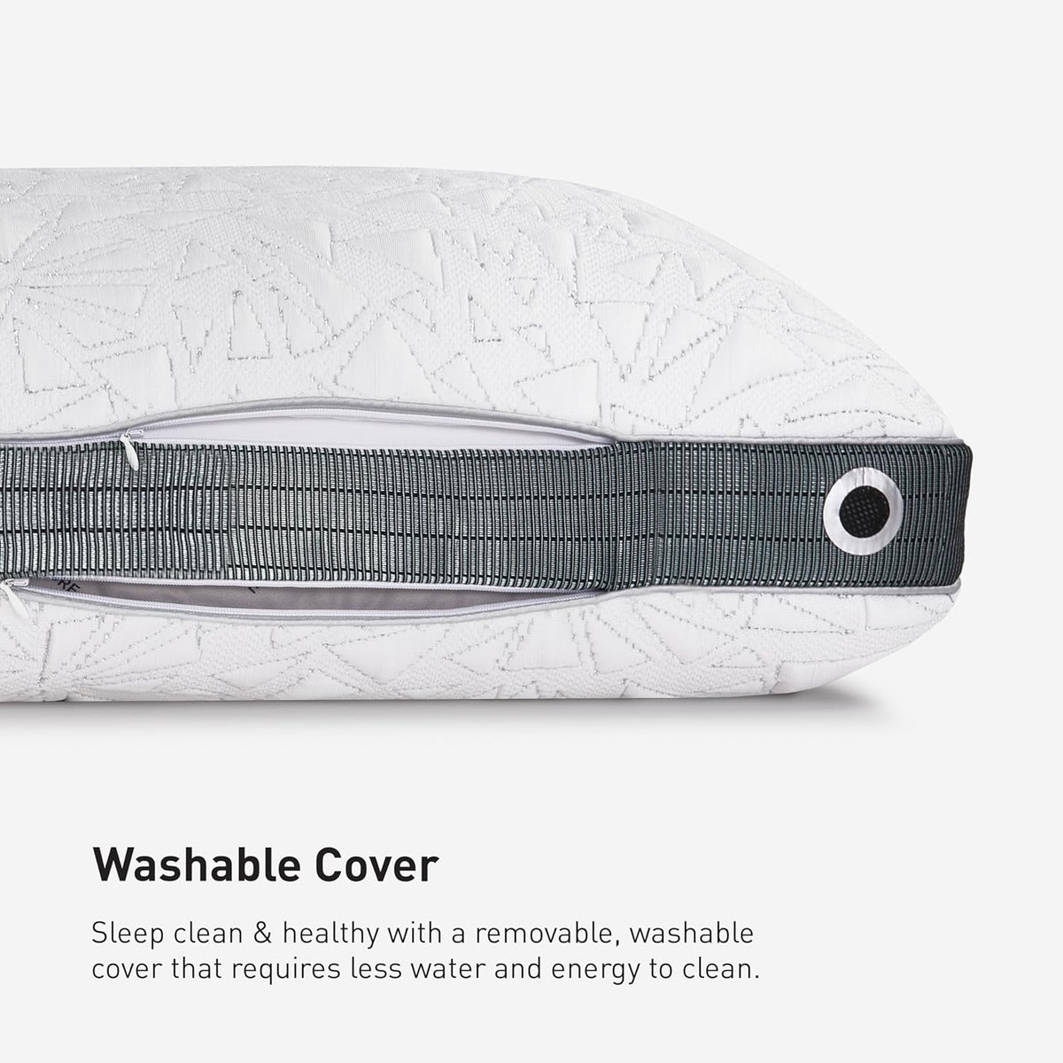 Bedgear Storm Performance Pillow, 2.0 Cooling Pillow for Side Sleepers, Medium Firm Support, Ver-Tex Cooling Cover, Air-X Mesh, Washable