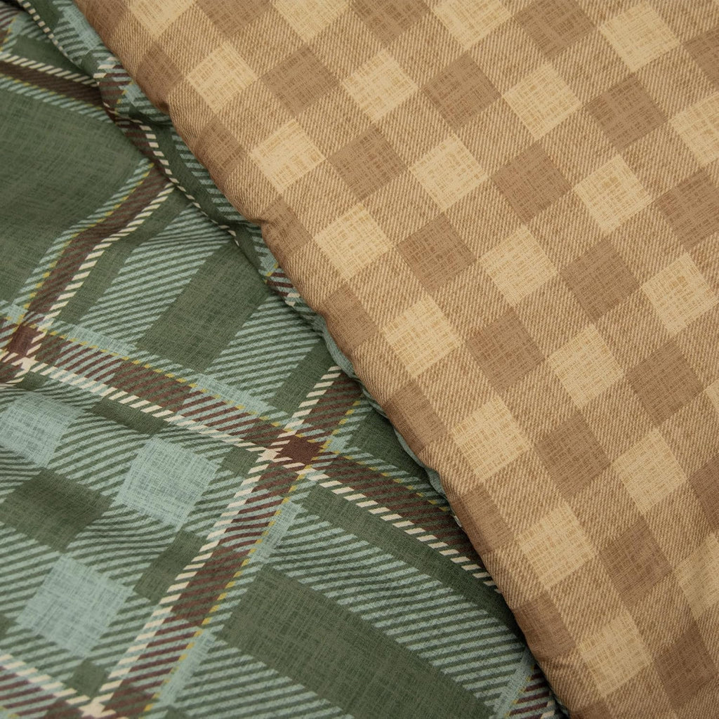 Donna Sharp Spruce Trail-King Comforter Set, Measures 104 x 96, Includes 1 Comforter and 2 King Shams, Machine Washable