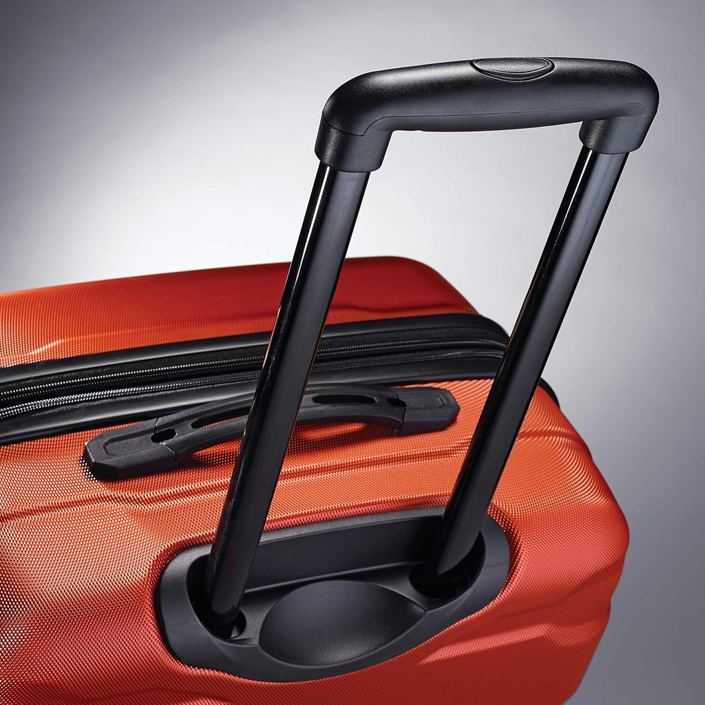 Samsonite Omni PC Hardside Expandable Luggage with Spinner Wheels, Burnt Orange, 3-Piece Set (20/24/28)
