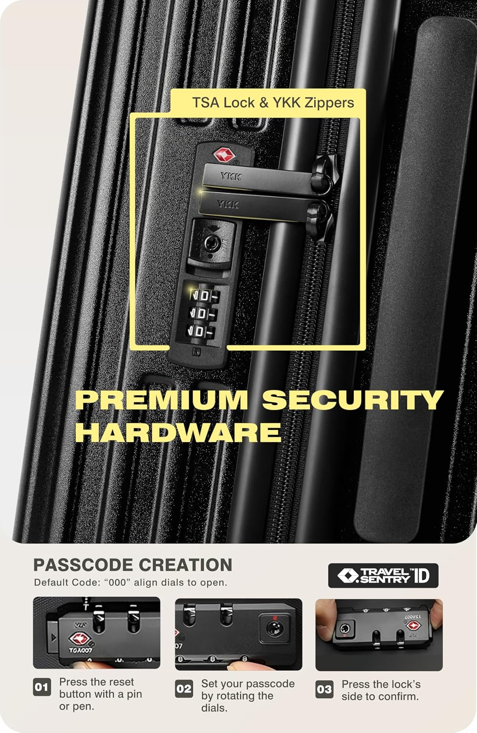 AirVault Vacuum Seal Air Compression 20-Inch Suitcase Carry-On Travel Luggage USB Port Pump TSA Lock Backpack Vacpack 20' - HyperVault, Matte Black, 60L Capacity (1 Vacuum Bag)