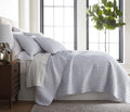 Levtex Home Tobago Stripe Blue Reversible King/Cal King Quilt Set (106x92in) and 2 Pillow Shams (36x20in) - Striped - Blue, White - Cotton King Size Quilt Bedding Set - Lightweight, Soft, Pre-Washed