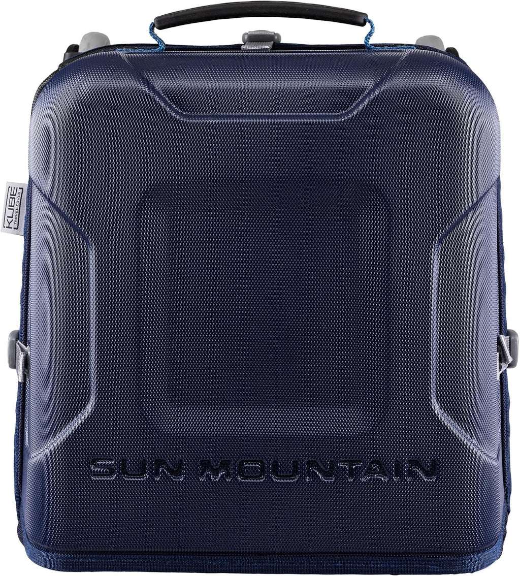 Sun Mountain Kube Golf Travel Bag, 2-Wheel Rolling System-Compact Storage Case