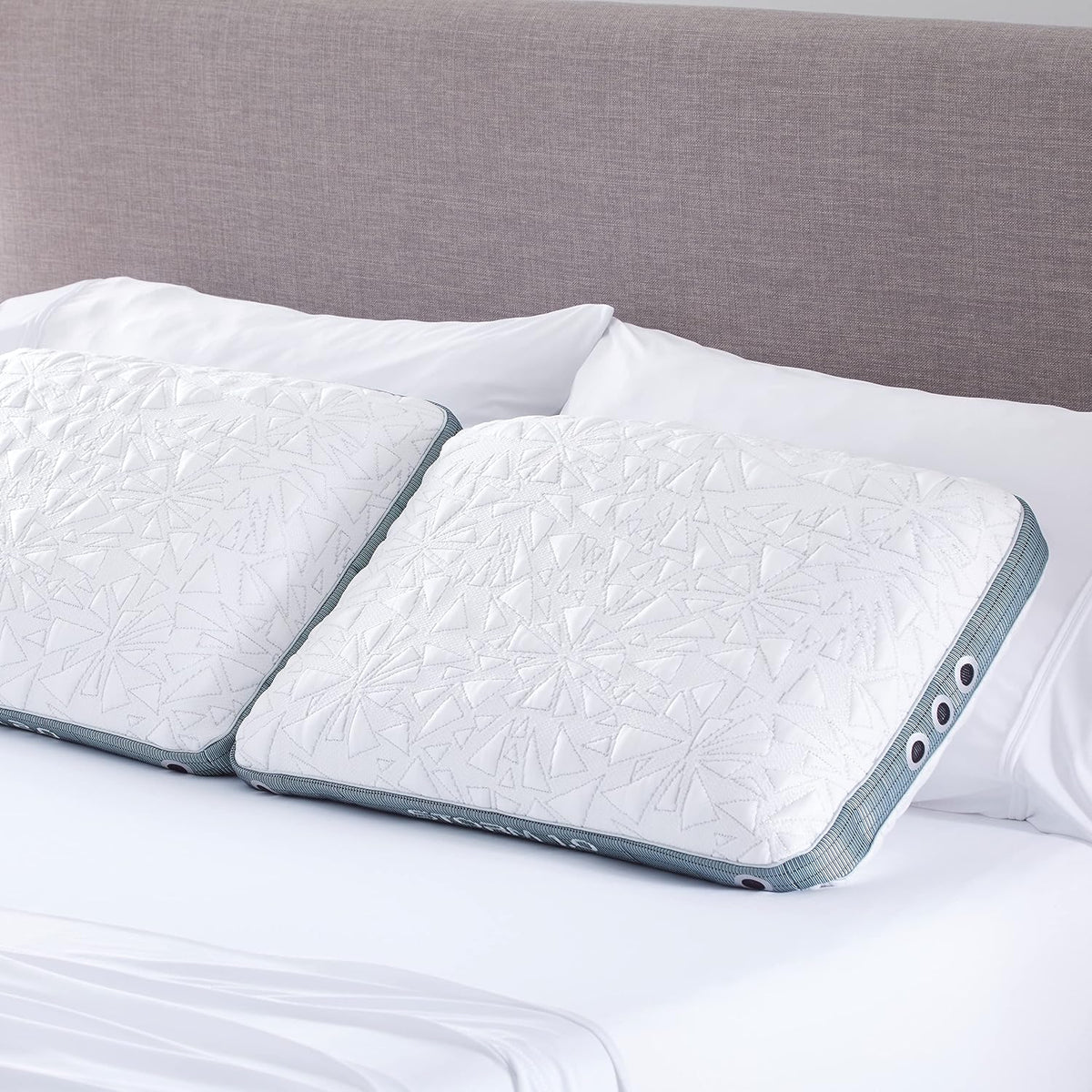 Bedgear Storm Performance Pillow, 3.0 Cooling Pillow for Side Sleepers, Medium Firm Support, Ver-Tex Cooling Cover, Air-X Mesh, Washable