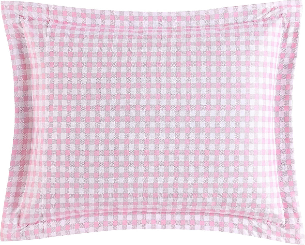 Betsey Johnson - Queen Duvet Cover Set, Reversible Bedding with Matching Shams, Chic Bedding Set (Blooming Roses Pink, Queen)