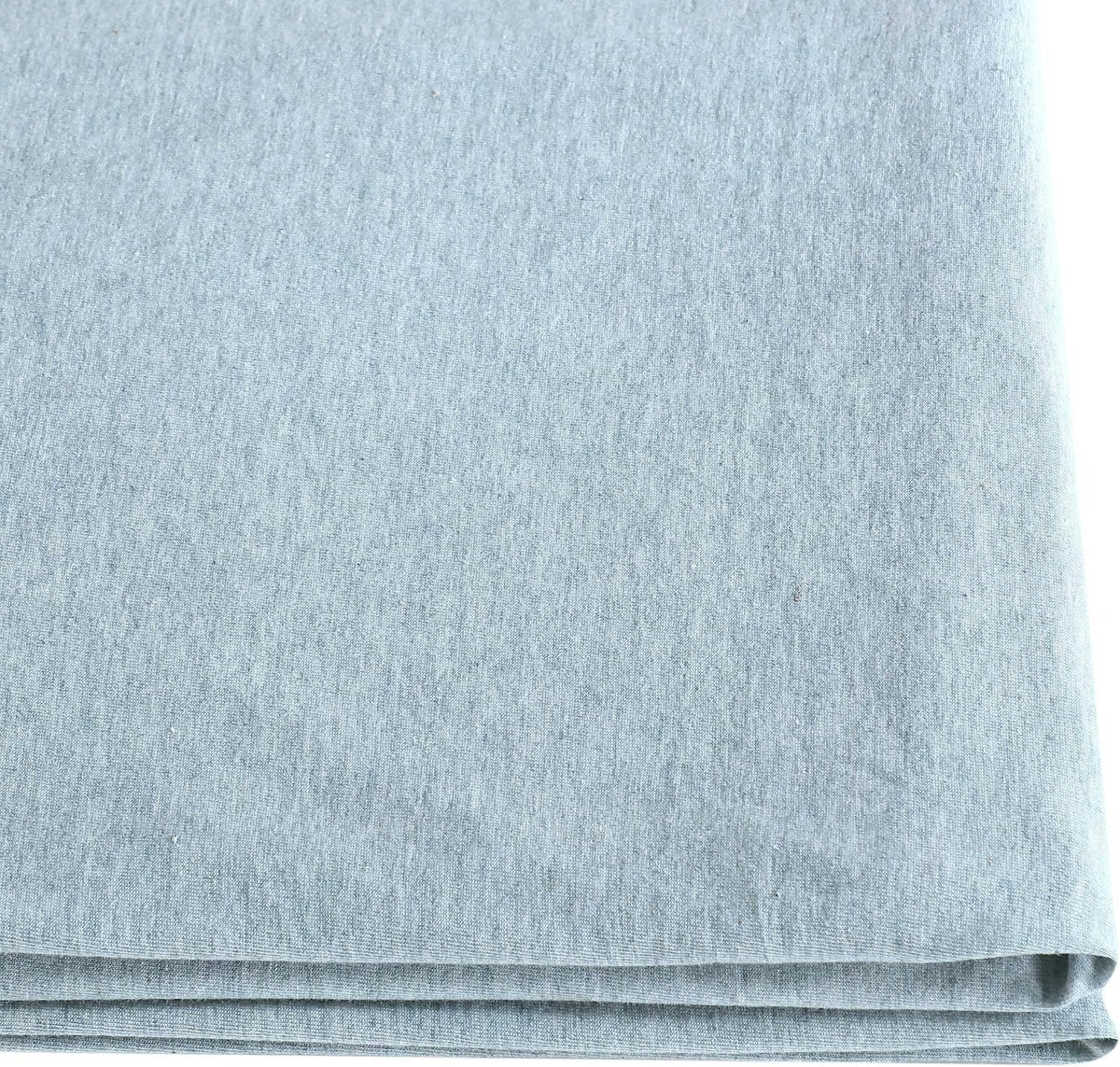 Calvin Klein - Queen Size Sheets Set, Naturally Soft Cotton-Blend Melange Jersey Bedding - Bed Sheets with Matching Pillowcases & Fitted Sheet (Modern Cotton Aqua)