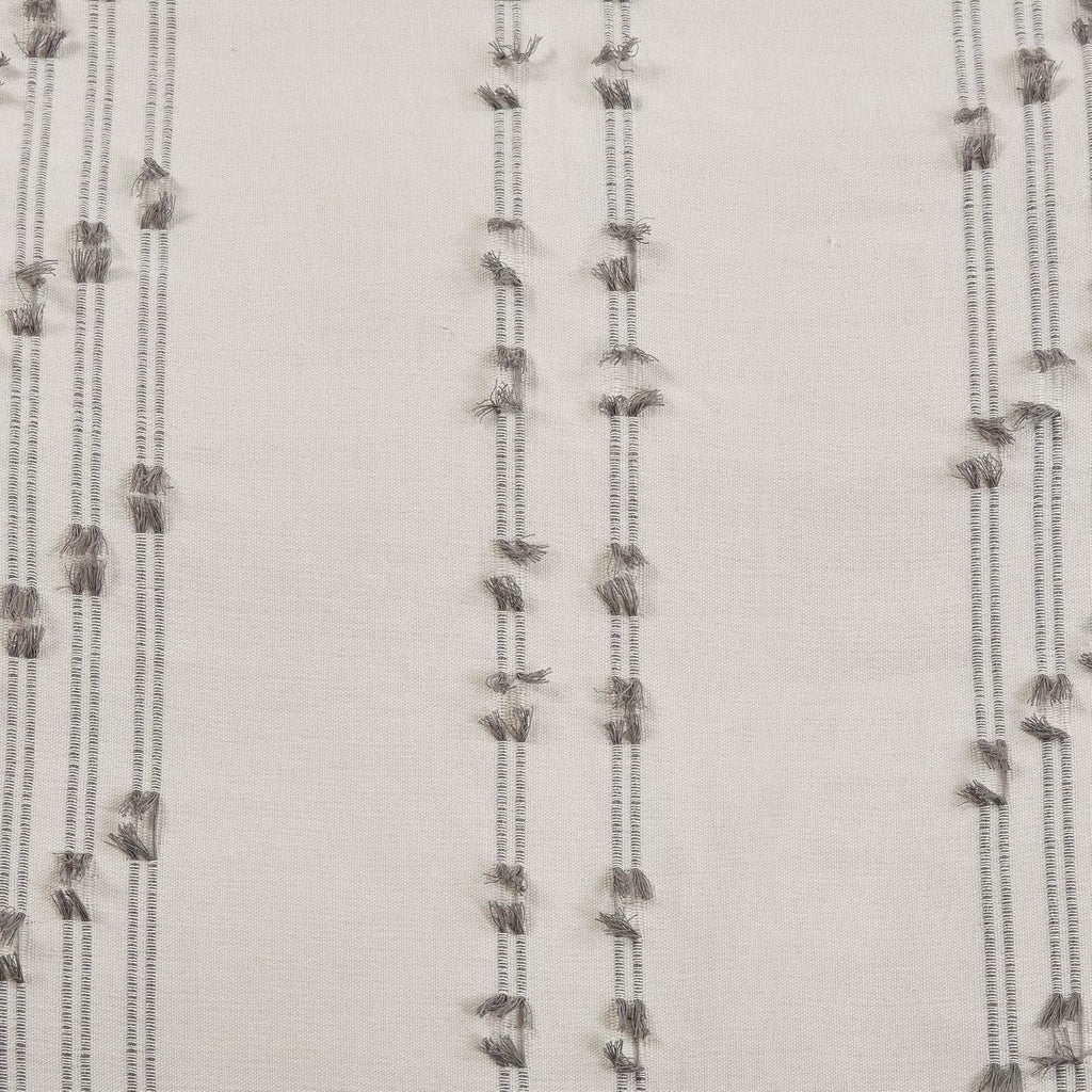 INK+IVY Cotton Duvet Cover King Size - 100% Cotton Duvet Cover Set, Boho Bedding Set for All Seasons Farmhouse Bedding Duvet & Sets with 2 Pillowcase, Jacquard Stripes, Ivory 3 Piece King/Cal King