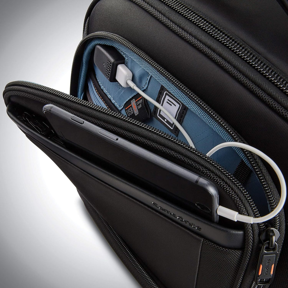 Samsonite Pro Slim Backpack, Black, One Size