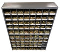5170 Piece Grade 8 USS Bolt Assortment Hex Head Cap Screws, Flat and Lock Washers, Hex and Lock Nuts with (2) 40 Hole Bins