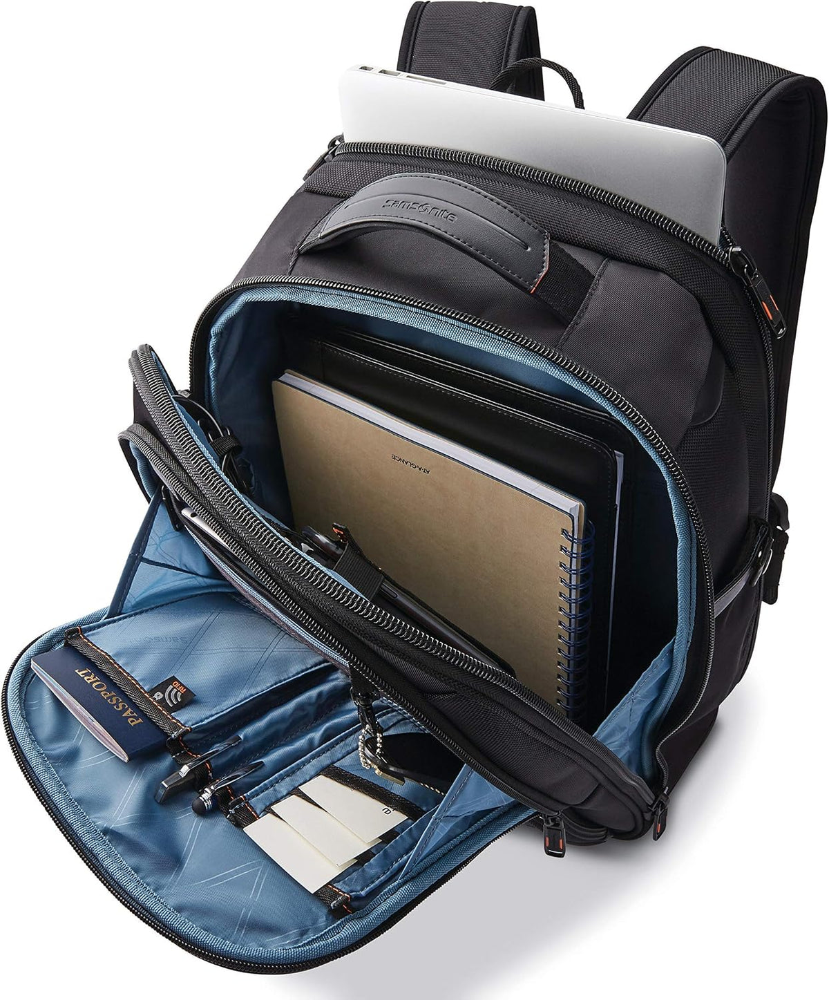 Samsonite Pro Slim Backpack, Black, One Size