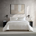 Vera Wang - Queen Comforter Set, Luxury Bedding Set with Matching Shams, Chic Room Essentials (Illusion Ivory, Queen)