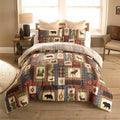 Donna Sharp King Bedding Set - 3 Piece - Forest Grove Lodge Comforter Set with King Comforter and Two King Pillow Shams - Machine Washable