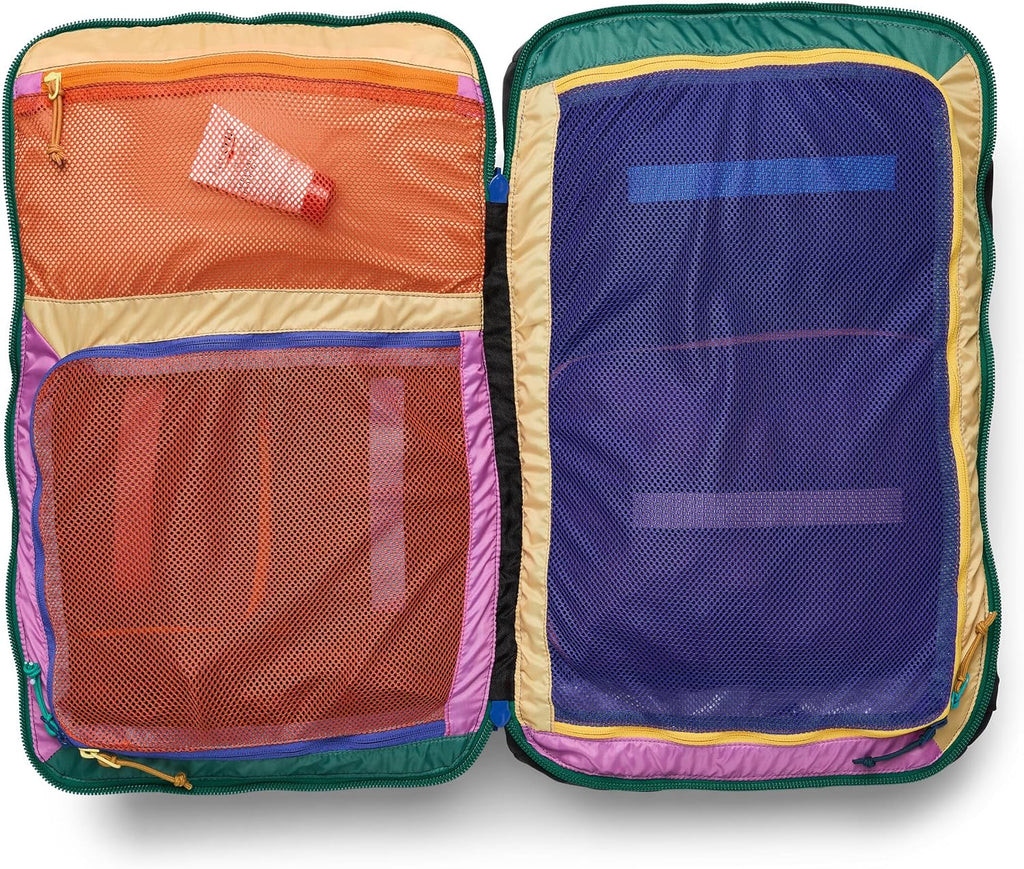 Cotopaxi Allpa 42L Travel Pack - Del Día Dark -, Random Color, One Of A Kind, No Bags Are The Same