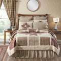 VHC Brands Cider Mill 3 Piece Quilt Set (1 Queen Quilt, 2 Standard Shams)