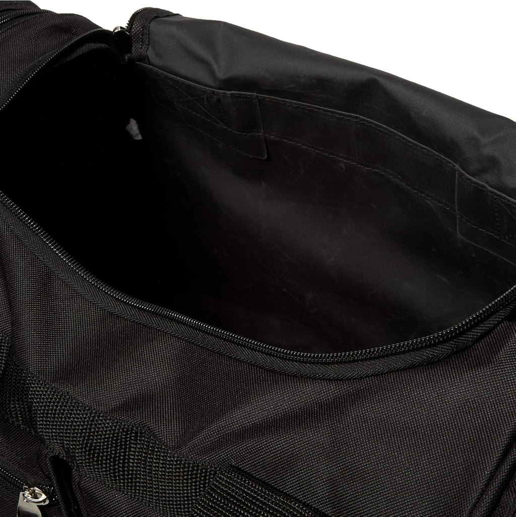 Rockland Duffel Bag, Black, 18.5 in X 10.5 in X 8.5 in (Pack of 12)
