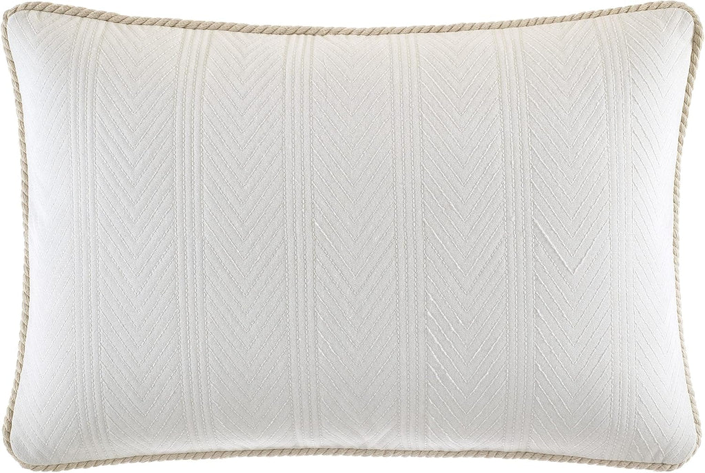 Nautica - Queen Comforter Set, Reversible Cotton Bedding with Matching Shams, Medium-Weight, Oeko-Tex Certified (Saybrook Beige)