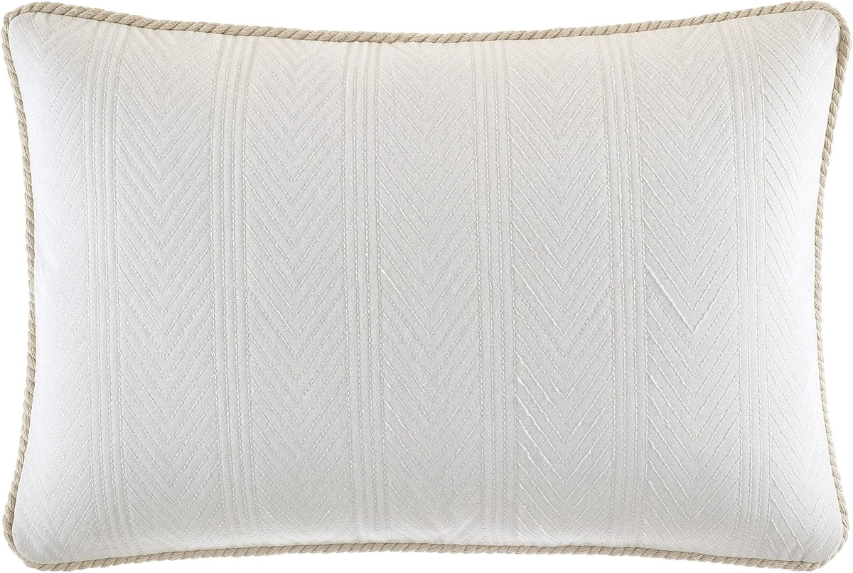 Nautica - Queen Comforter Set, Reversible Cotton Bedding with Matching Shams, Medium-Weight, Oeko-Tex Certified (Saybrook Beige)