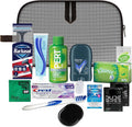 Convenience Kits International Men's Premium 15-Piece Assembled Travel Kit Featuring: Gillette and Barbasol Shave Products
