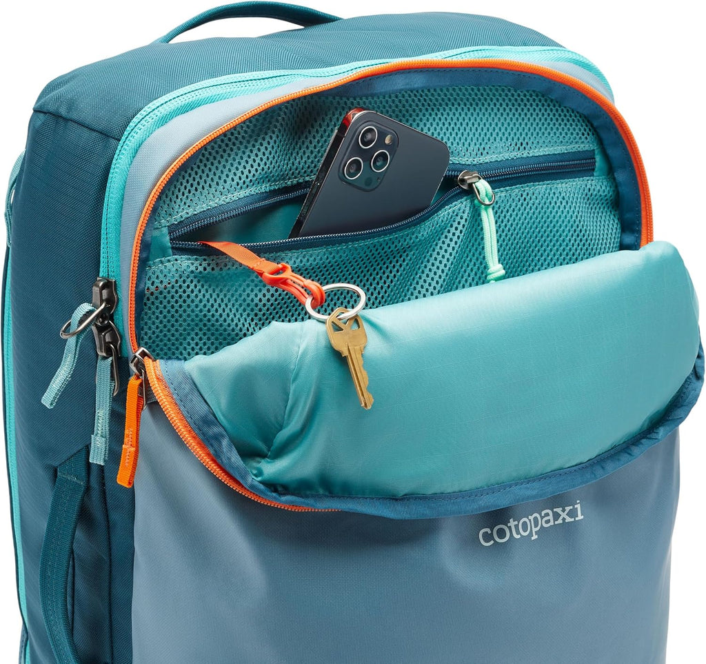 Cotopaxi Allpa 35L Travel Pack, Blue Spruce and Abyss