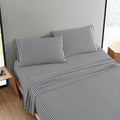 Marimekko - Queen Sheet Set, Premium Cotton Percale Bedding Set with Matching Shams, Lightweight & Breathable Bed Essentials (AJO Black, Queen)