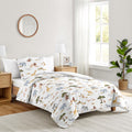 Sweet Jojo Designs 2-Piece Twin Comforter Set (Jungle Animals) for Boys/Girls, Children, Kids Bedding, Bed in a Bag incl. Blanket & Pillow Sham (Wildlife, Safari, Animal, Elephant, Giraffe, Monkey)