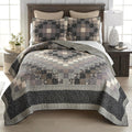 Donna Sharp Lexington Trip- Queen Quilt Set, Measures 90 x 90, Includes 1 Quilt and 2 Standard Shams, Machine Washable
