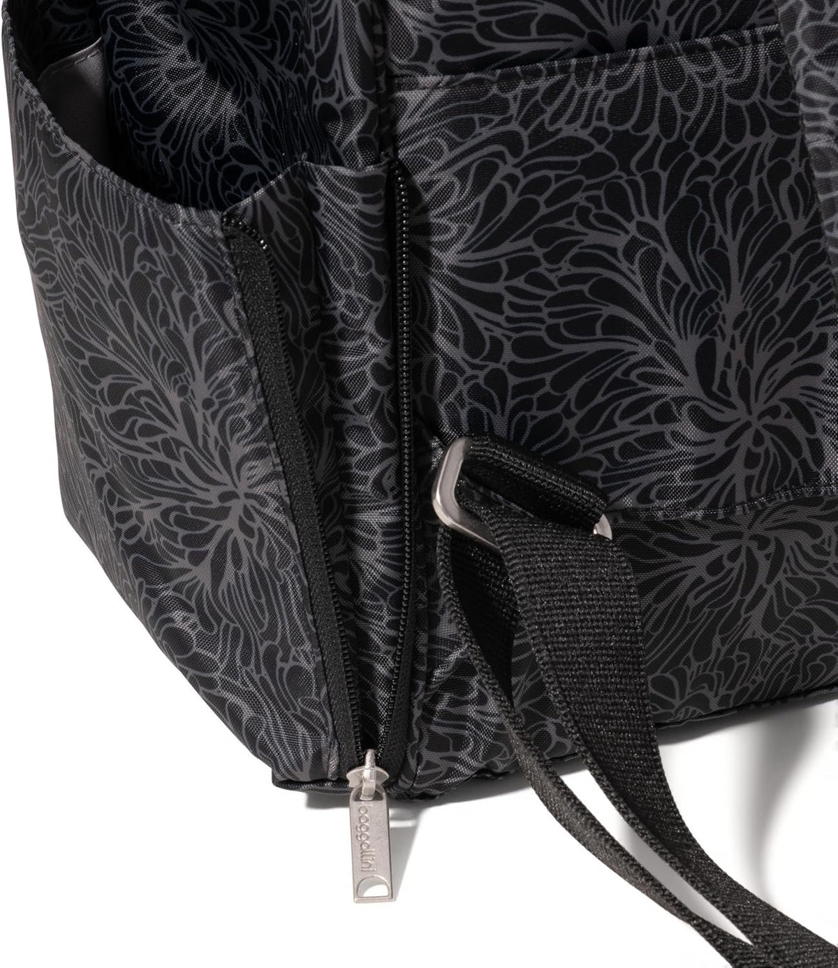 Baggallini Securtex Anti-Theft Windsor Backpack for Travel, Work & College, RFID & Locking Zipper, Up to 16' Laptop