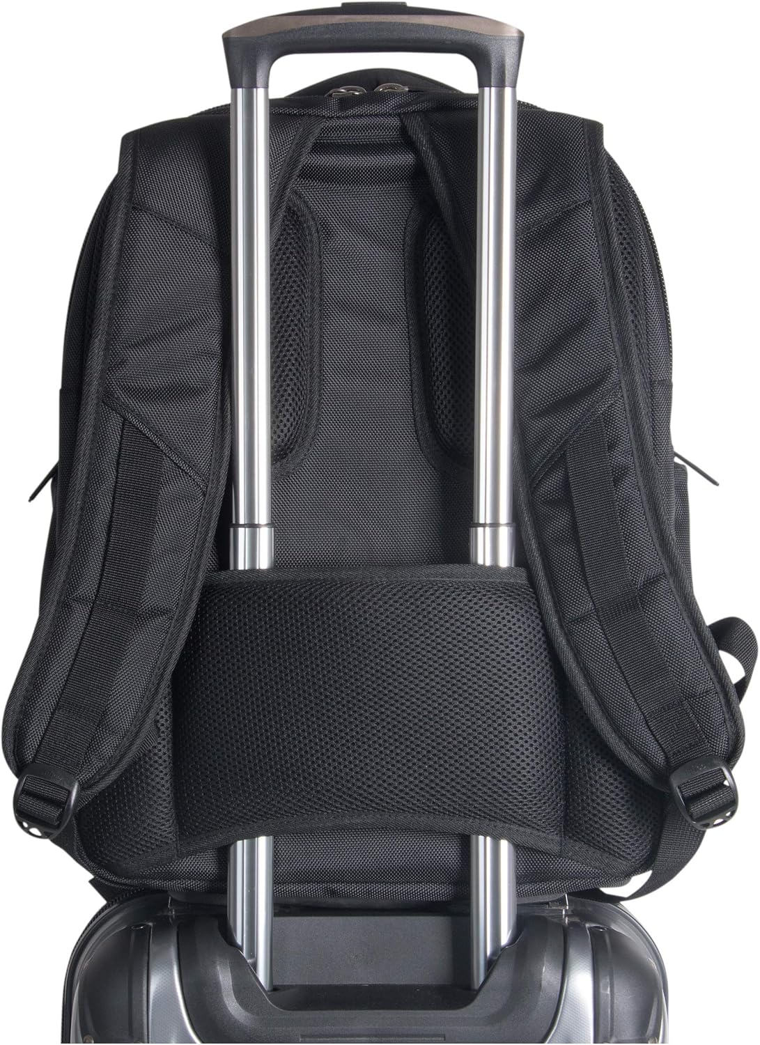 Kenneth Cole Reaction ProTec Travel Business Backpack 17' Laptop Computer TSA Checkpoint-Friendly Bookbag With USB Port, Black