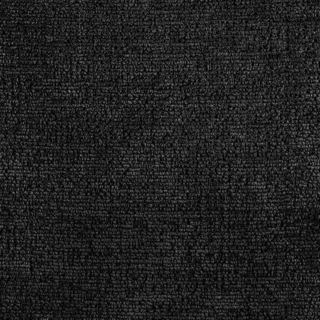 Meridian Furniture 22058Black Alora Collection Art Deco Bench with Soft Polyester Fabric, Black Finish Solid Wood Frame, 60.5' W x 18' D x 18' H, Black
