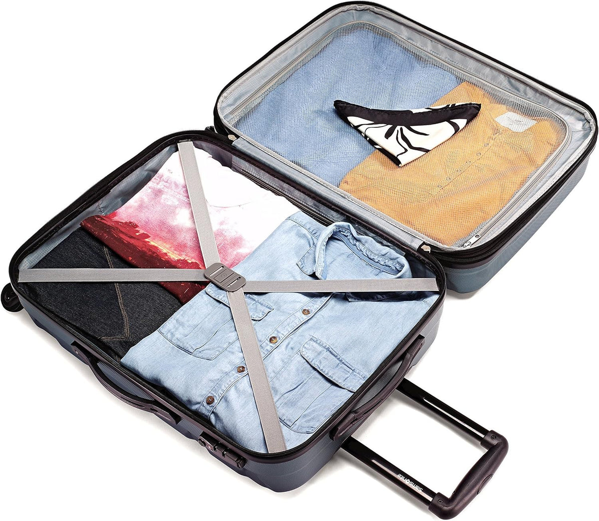 Samsonite Omni PC 2 Piece Set 20 and 24 Spinner (Teal)