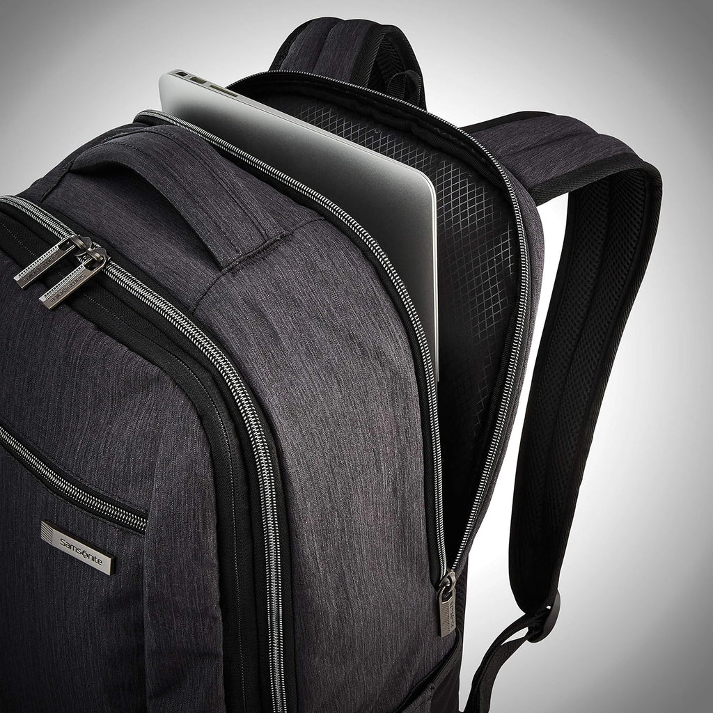 Samsonite Modern Utility Travel Backpack, Charcoal Heather, One Size