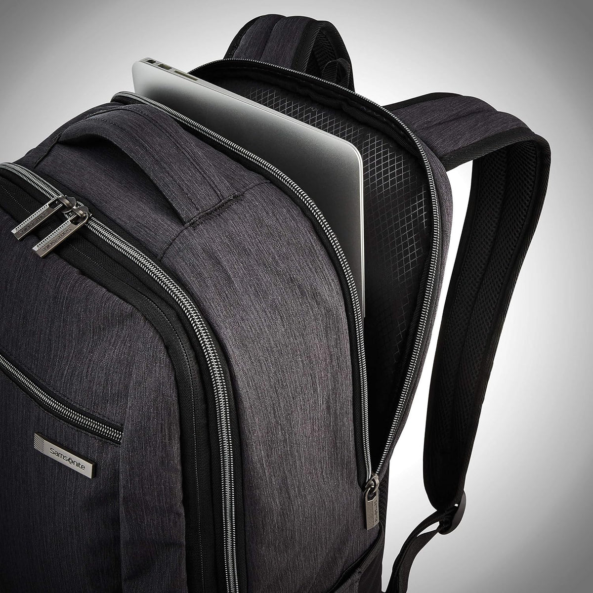 Samsonite Modern Utility Travel Backpack, Charcoal Heather, One Size