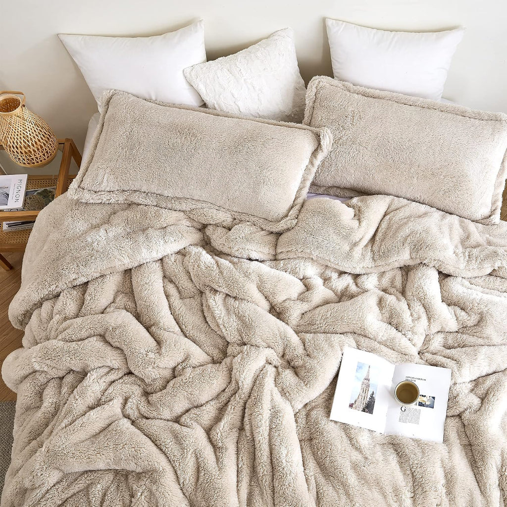 Byourbed Coma Inducer® Oversized Full Comforter - The Original Plush - White Sand